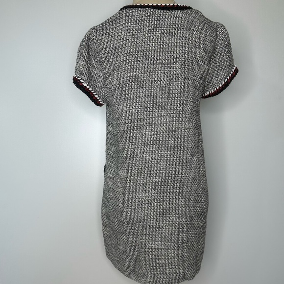 Zara Tweed Shirt Dress Size Medium - Picture 13 of 15